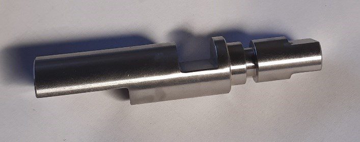 Precision stepped shaft